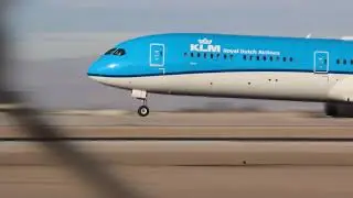 (Dual Heavy Capture) KLM Boeing 787-10 Dreamliner 🇳🇱 AMS - LAS + Las Vegas Sands Corporation