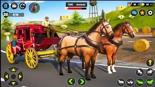 Horse carriage Driving Game||Pro Cycle Rider||Gameplay|| Mobile Game