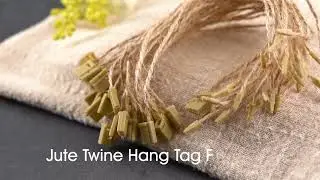 Jute Twine, with Seal Tag, Plastic Hang Tag Fasteners(CDIS-T001-18A) #pandahall #pricetag