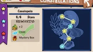 My Smurfs Village Space - Constellations - Complete Cassiopeia for Smurfberry in Mystery Box