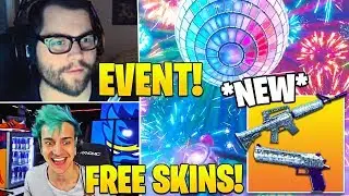 STREAMERS REACT TO *NEW YEARS EVENT* AND FREE 