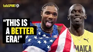 talkSPORT QUESTION If Olympic 100m Sprint Is BETTER Without Usain Bolt & REACT To Noah Lyles' Win 👀
