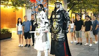 🛡️ Street Warriors Enchant the Streets | Legendary Walk! #warriors #streetstyle #trendystyle #walk