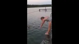 Okonin 2014 skoki z pomostu