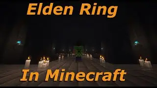 Building Elden Ring in Minecraft: Cave of Knowledge.