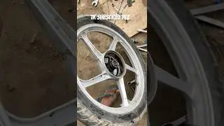# splendor bike brake shoe repair ||