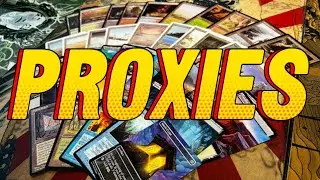 The rise in popularity of MTG PROXIES in gamepieces era