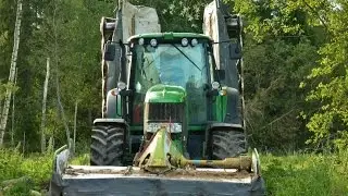 John Deere 7530 Mowing / Niitto