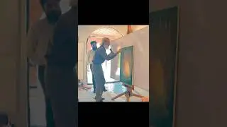 Join Physical Calligraphy Painting Workshop In Lahore 😍❤️ #shorts