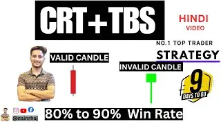 CRT+TBS PART 9 VALID AND INVALID CANDLE + LIQUIDITY  80 TO 90% ACCURACY