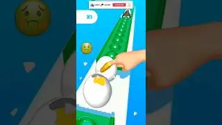 Pop Run 3d 💩😂 | Satisfying Android || #games #shorts #poprun3d