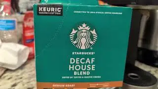Starbucks Decaf K Cup Coffee Pods, House Blend for Keurig Brewers Review
