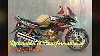 Karizma 223cc Restoration Suresh garage (Karizma R to Karizma PS)