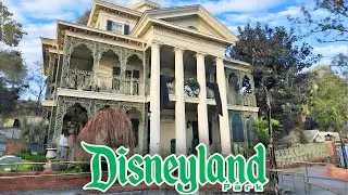 Haunted Mansion Reopens + Rise & Oga's Cantina Closes for Refub! - Disneyland 2025 Tour - January