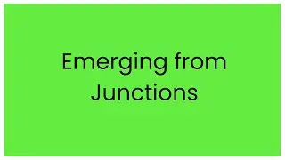 Emerges: how to emerge from a junction (2019)