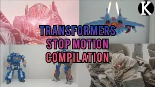 TRANSFORMERS STOP MOTION ANIMATION progress compilation 💥🎬🎥