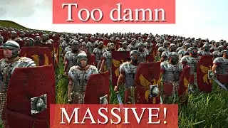 The Roman army was so Massive that it caused the Fall of Rome!