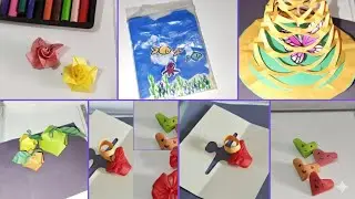 20 art & craft idea/Origami/paper craft/try it/how to make/students hacks