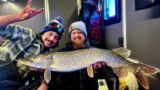 Ice Fishing Lake of the Woods with Alex Peric!