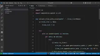 Python Matplotlib Script to List All Files with Size and Take Screenshot & Save as PNG Image Report