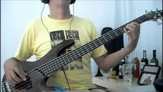 Paradise lost - one second - bass cover