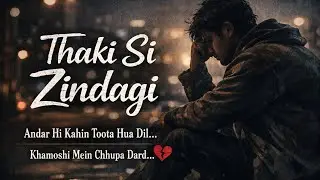 Thaki Si Zindagi 💔 | Deep Emotional Sad Song || A Tired Life | Broken but Breathing 