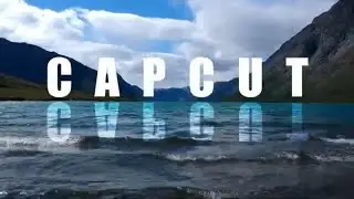 CapCut Tutorial: Mirror Text Effects | Text Mirroring | CapCut Text Effects | Cinematic Text Intro