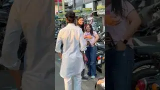 Girl reactions For Desi Look😎🔥💯 #gav #village #desi #publicreaction #villagelife