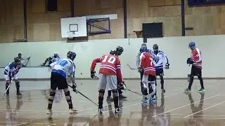 Surrey Giants vs. Surrey Thrashers (With Play-By-Play By Jeff) - Period 2 (01/31/15) Ball Hockey