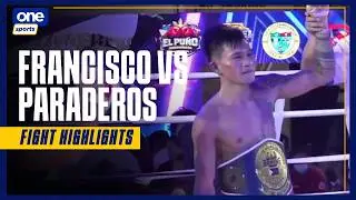 ALBERT FRANCISCO VS. ROBERT PARADERO | FIGHT HIGHLIGHTS | EL PU&Ntilde;O ZAMBOANGUE&Ntilde;O