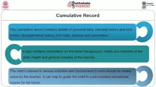 Logging child's progress, essentials, types, aims and purpose of records, reports in presc
