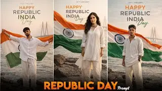 26 January photo editing 2026 | Gemini 26 january photo editing prompt | Republic day photo editing