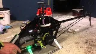 Whiplash Gasser - First engine start up.