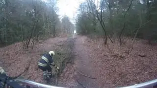 18-02-2017 Brandweer natuurbrand oefening Kwintelooyen Rhenen