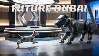 The Wild Future of Robotic Dogs #dubai #dubaifuturemuseum #robot #fun #travel