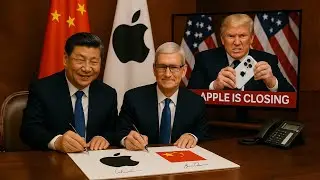 TRUMP IS FURIOUS: Apple Leaves US for $300 Billion Deal With China