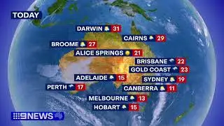 Nine&rsquo;s Morning News - Weather & Closer (23.7.2025)