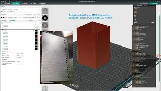 Max Volumetric Speed - Calibration Flashforge/Clas Ohlson Black Silk PLA