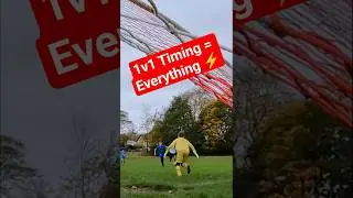 Perfect Timing in a 1v1 😤 | Goalkeeper POV ✅ #GoalkeeperPOV #1v1Save