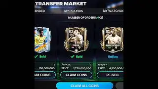 How to sell Ballon d'Or players 🤩🤑 #eafc #fifa #eafc25 #fcmobile #fifamobile