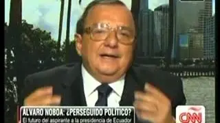 Entrevista de &Aacute;lvaro Noboa con Fernando Rinc&oacute;n en CNN [4-Octubre-2012]