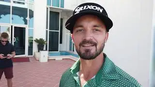 Brandon Thompson of England leads  at Qatar Open Amateur golf championship