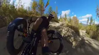 Kimberley Trails Magic Line 3 top to bottom on AZUB Ti-Fly X trike adaptive trail riding