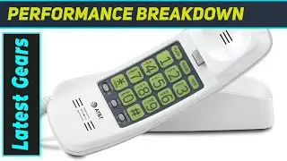 AT&T TRIMLINE 213: лучший проводной телефон по простоте и надежности