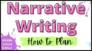 Personal Narrative Writing Unit -Lesson 2 | Planning a Personal Narrative (Middle School ELA)