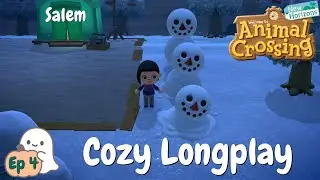 Cozy Longplay | Forever World | Salem | ACNH | Ep 4 | No Commentary | Study | Relax | Sleep