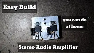 Easy build stereo Speaker at home With TIP41C