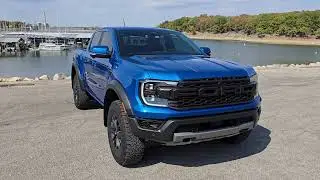 2024 Velocity Blue Ford Ranger Raptor
