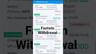 Fastwin withdraw investment 500 earning 10k daily  link in  the discription 📈👇👇 #fastwinapp #fastwin