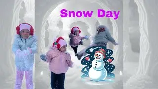 Epic Dad vs Daughter Snowball Fight ⛄️ | Snow Day Fun With Kids